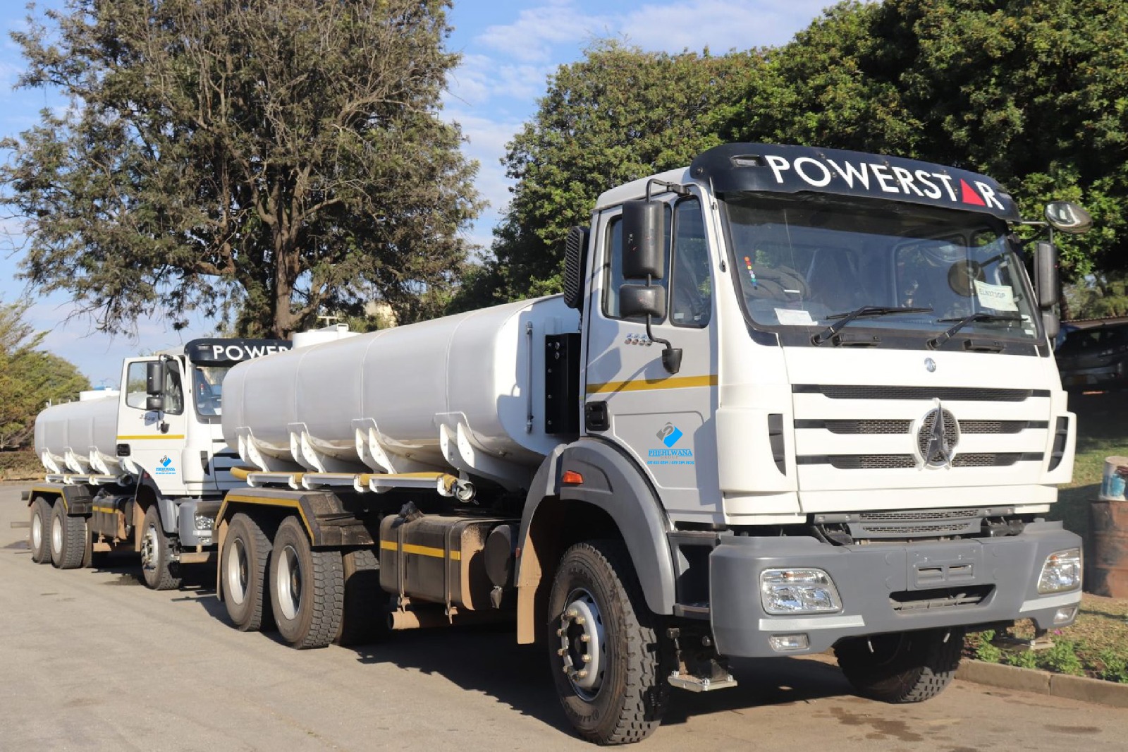 Phehlwana Group Powerstar water tanker fleet